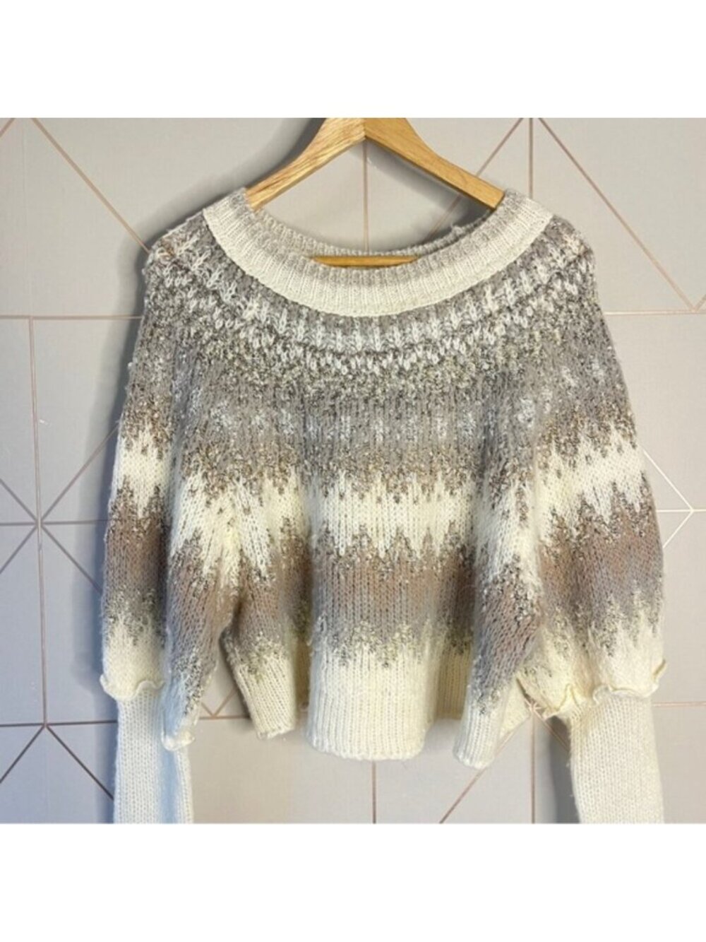 Free People Home for the Holidays Sweater - Picture 3 of 7